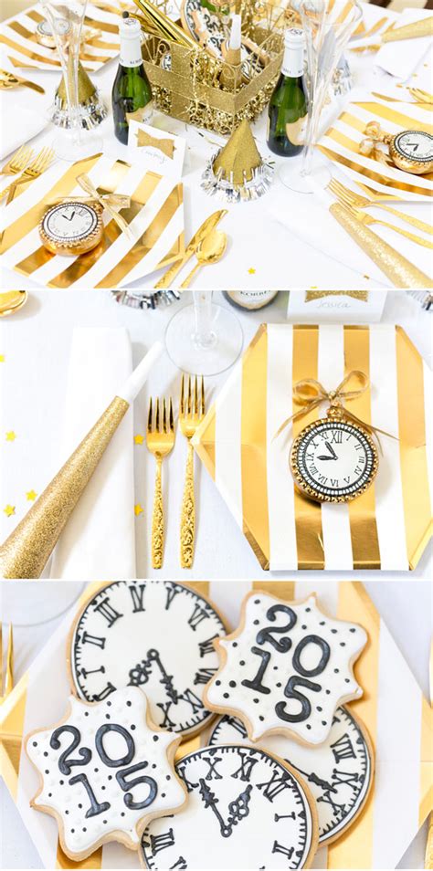 And even if you're just sitting on your sofa alone this year when the ball drops, these festive decorations will still make it feel special. DecoArt Blog - Entertaining - Homemade New Year's Eve ...