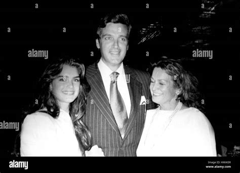 Brooke Shields With Father Frank Shields And Motherterri Shields
