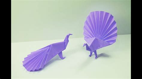 Origami Ideas Origami Peacock Easy Step By Step