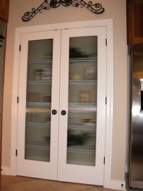 Double Pantry Doors Glass Glass Designs