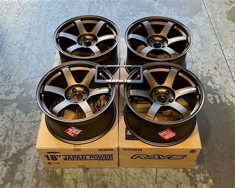 Volk Racing Te37 Saga S Plus Wheel Set Of 4 Mitsubishi Evo X 18x95