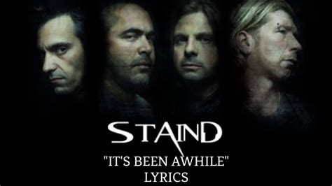 Staind It S Been Awhile Lyrics YouTube