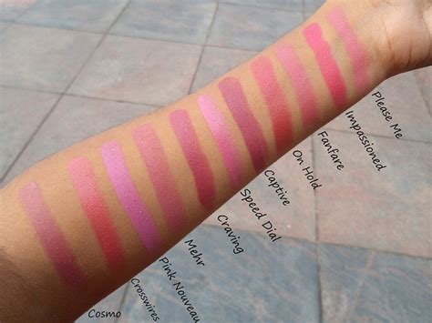 Mac Lipstick Swatches Part 1 11 Pink Shades Vanitynoapologies