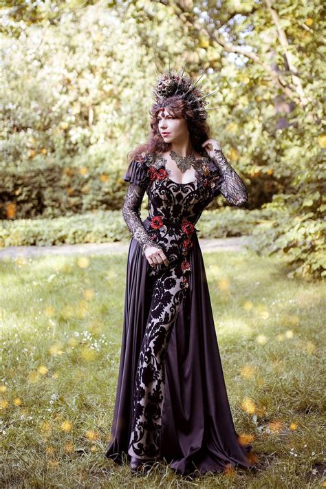 Luxury Gothic Dress Vampire Gown Gothic Wedding Dress Dark Etsy