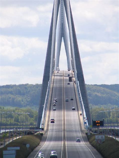 Ideal for any project that requires architectural, architecture, blue. Bridge over the Seine River in the Normandy | Alte brücke ...