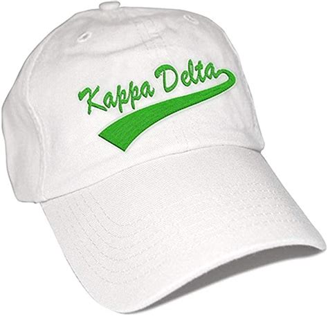 Kappa Delta Tail Hat White At Amazon Womens Clothing Store