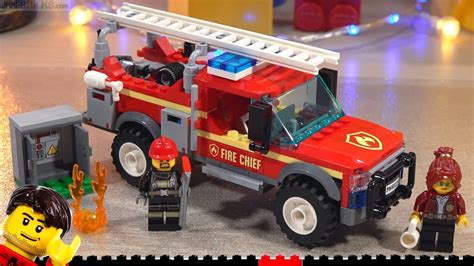 Build ⏩ Lego Fire Chief Response Truck 60231 Time Lapse Youtube