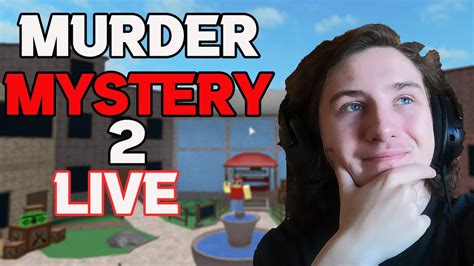 🔴roblox murder mystery 2 road to 1 5k youtube