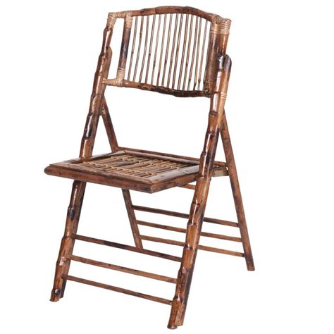 The bamboo folding chairs come in a pack of 4 (with options for a pack of 2 or a single chair); Bamboo Folding Chairs | Folding chair, Bamboo chair, Outdoor dining chairs