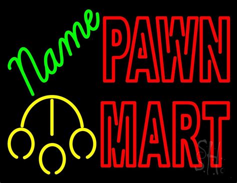 Custom Pawn Mart Led Neon Sign Custom Led Neon Signs Everything Neon