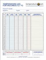 Pictures of Refrigerator Temperature Log Sheet For Vaccines