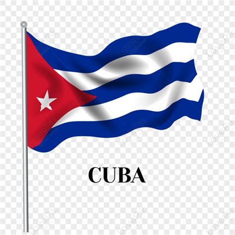 Cartoon Hand Painted Cuban Flaghistoryindependencecelebration Png