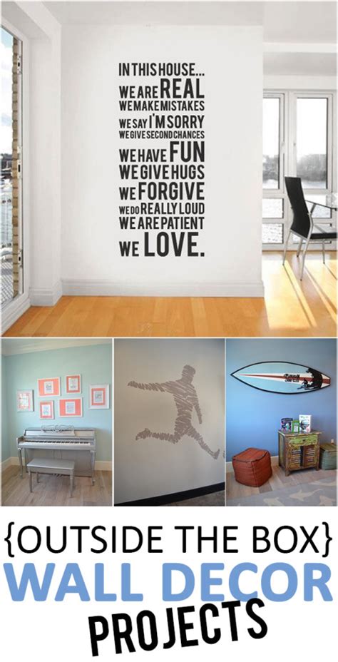 Unique Wall Decor Ideas Sunlit Spaces Diy Home Decor Holiday And More