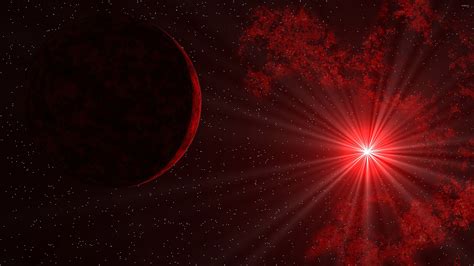 Sunlight Through Red Space Wallpaper Space Wallpapers 38306