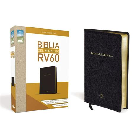 Biblia Del Ministro Rvr 1960 Hardcover