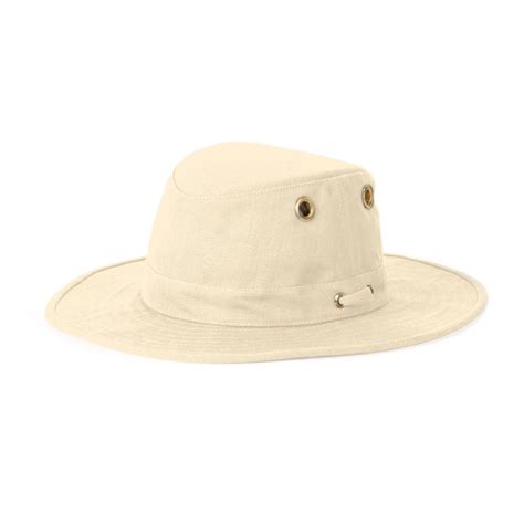 Tilley Medium Curved Brim Hemp Hat Natural Uk