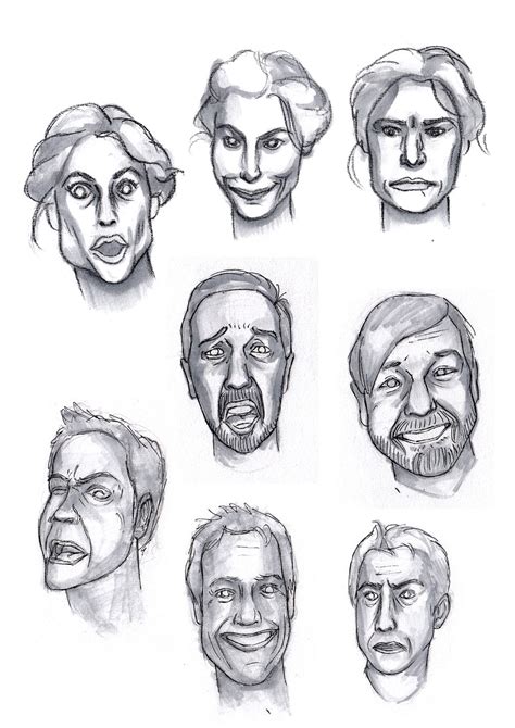 Face Perspective Drawing At Explore Collection Of