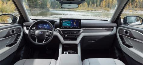 2025 Ford Explorer Gets Updated Styling A New Interior And More Tech