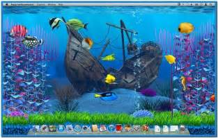 animated fish tank screensaver mac