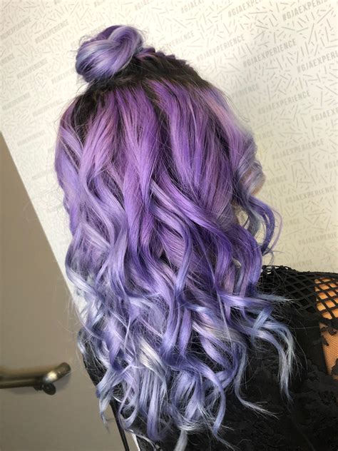 Purple Blue And Silver Hair By My Sister Turned Out Great Rhairdye