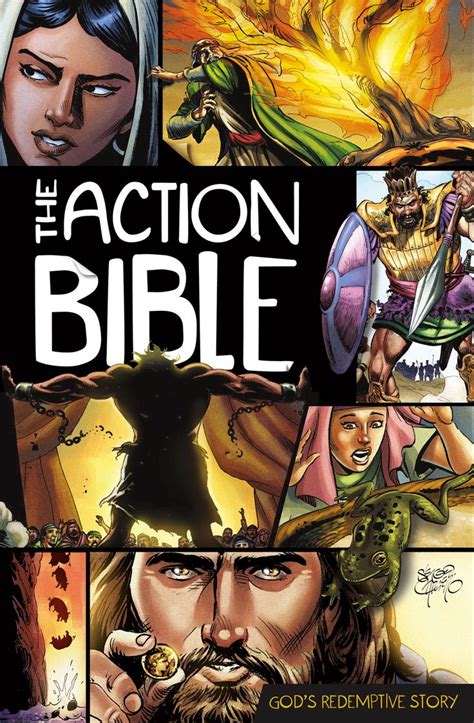 The Bible In Comic Book Form Action Bible Comic Book Bible