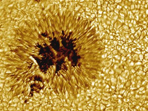Nothing were good for now. APOD: 2005 November 6 -A Sunspot Up Close