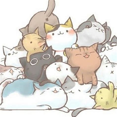 Cats Anime Chibi Kawaii Anime Kawaii Cat Chibi Cat Kawaii Stuff
