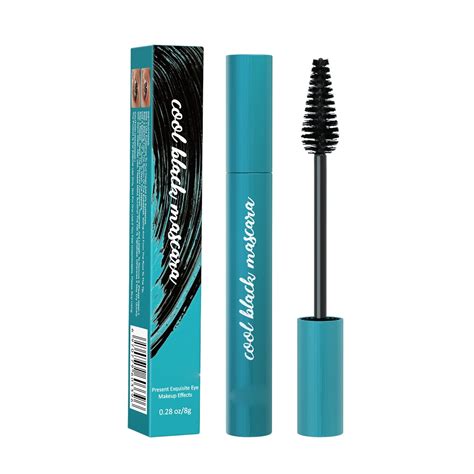 Mascara Long Thick Curled And Shaped Eyelashes Natural Makeup Dark Long