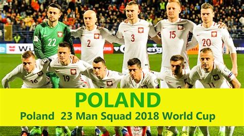 Poland 23 Man Squad World Cup 2018 Poland Football Team 2018 Squad