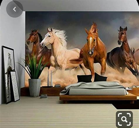 Horse Wallpaper Floor Wallpaper Wall Art Wallpaper Horse Mural