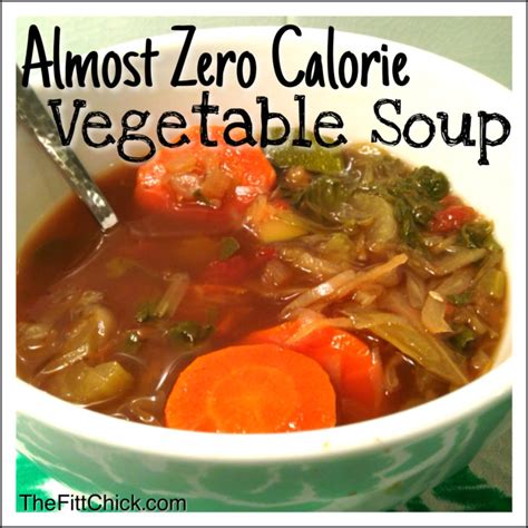 Make healthy decisions and pinpoint reasons for overeating to lose the weight for good. Almost Zero Calorie Vegetable Soup - TheFittChick