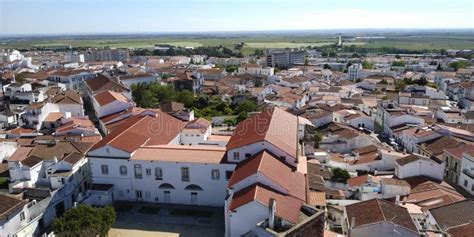Portugal Alentejo Beja Stock Photo Image Of View Town