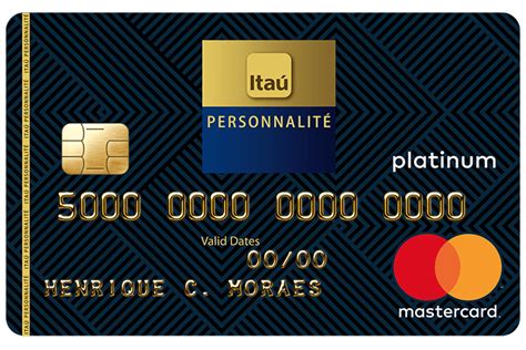 Cartão Personnalité Mastercard Platinum Análise