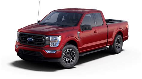2021 Ford F 150 Xlt Rapid Red 50l V8 With Auto Start Stop Technology