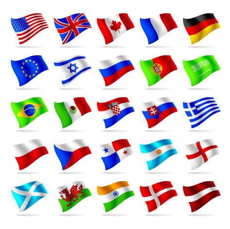 Countries And Regions Flag Flag Vector Free Vector 4vector