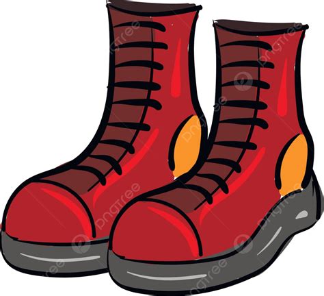 Red Boot Clipart Png Vector Psd And Clipart With Transparent