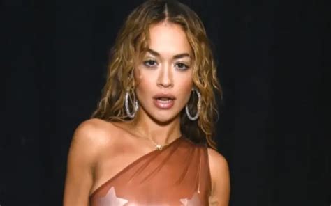 Rita Ora Goes Viral Over Her One Shouldered Avellano Latex Dress