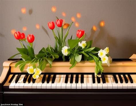 Tulips On An Organ Ai Generated Artwork Nightcafe Creator
