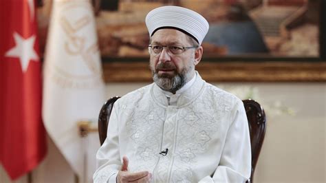 Diyanet İşleri Başkanı Erbaş Kuraklaşmış çoraklaşmış Yürekleri İslam La Yeşerteceğiz