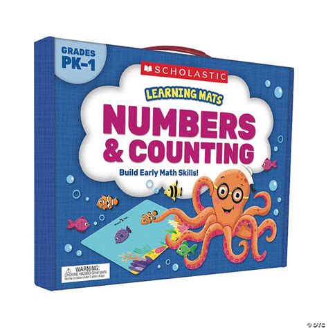 Scholastic Learning Mats Numbers And Counting Oriental Trading