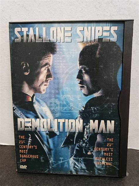 Original Dvd Demolition Man Sylvester Stallone Wesley Snipes