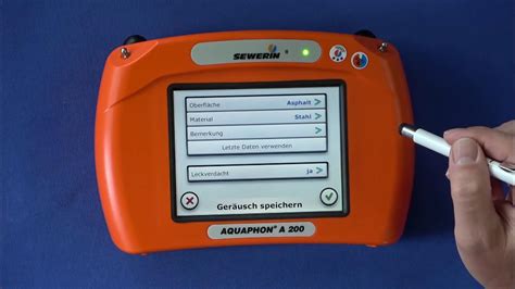 Aquaphon® A 200 Détection électro Acoustique De Fuites Deau L