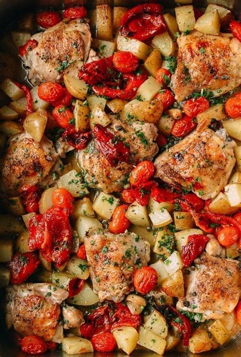 Delicious Mediterranean Chicken Thighs How To Make Perfect Recipes