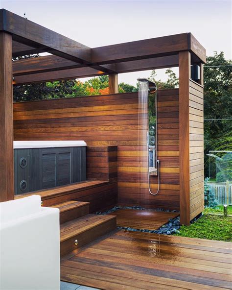 23 Outdoor Shower Ideas Summertime Decor Or Design