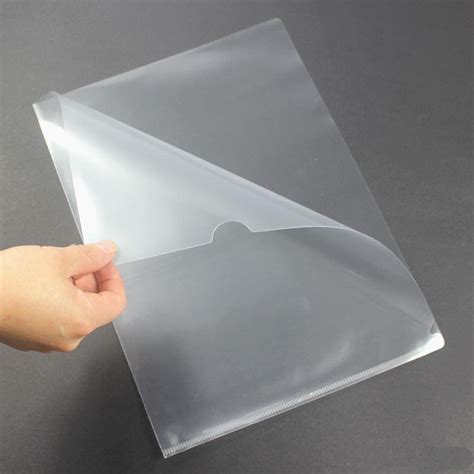 Transparent Plastic Folder Packaging Type Packet Rs 10 Piece Id