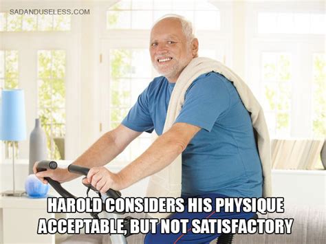 Smiling Old Man Harold Meme