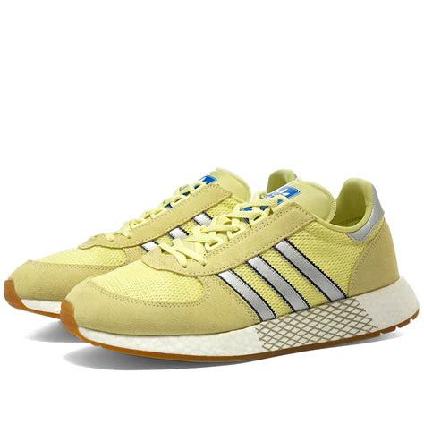 Free shipping options & 60 day returns at the official adidas online store. Adidas Marathon Tech Samstag Yellow, Silver & Dark Navy | END.