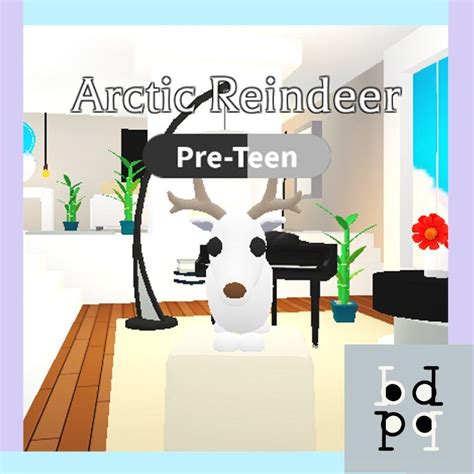 Arctic Reindeer Adopt Me Legendary Pet Video Gaming Gaming