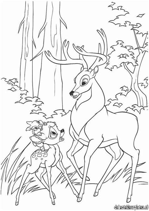 bambi printable coloring pages