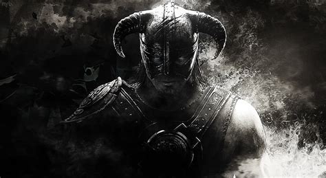 The Elder Scroll V Skyrim Wallpaper Digital Karakter Setan Game The